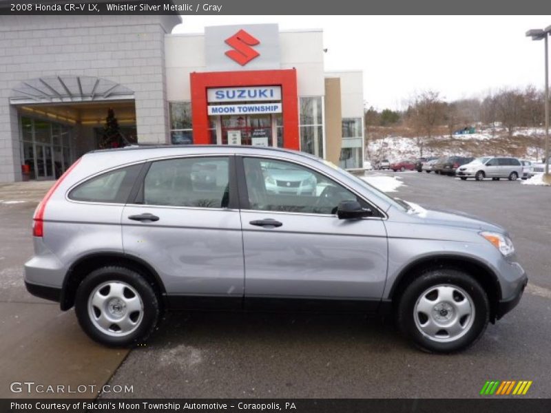 Whistler Silver Metallic / Gray 2008 Honda CR-V LX