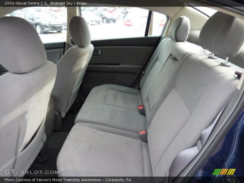 Midnight Sky / Beige 2009 Nissan Sentra 2.0