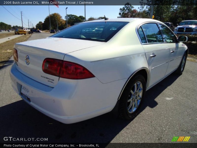 White Gold Flash Tricoat / Cashmere 2006 Buick Lucerne CXL