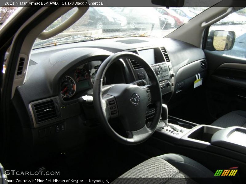 Galaxy Black / Charcoal 2011 Nissan Armada SV 4WD
