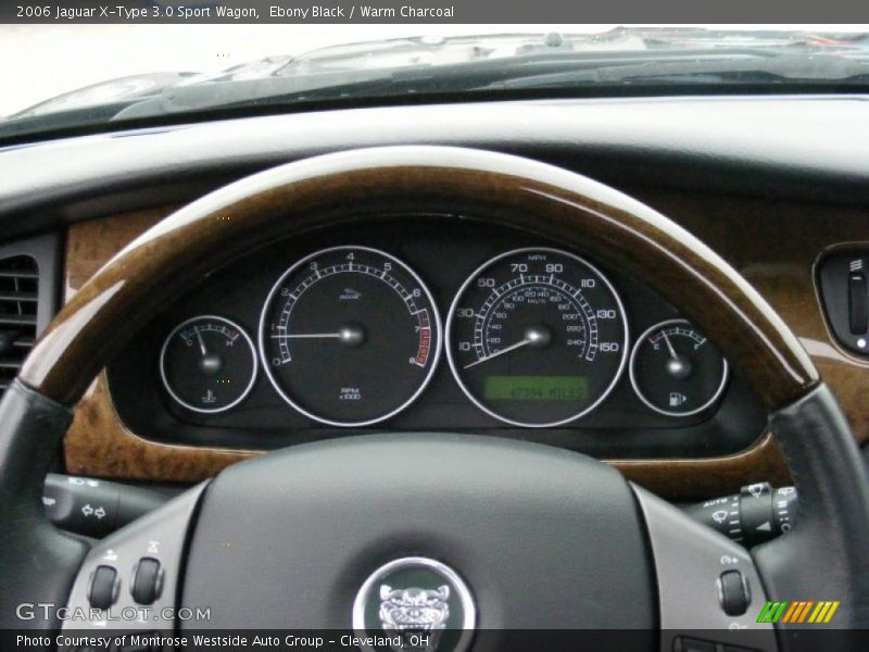  2006 X-Type 3.0 Sport Wagon 3.0 Sport Wagon Gauges