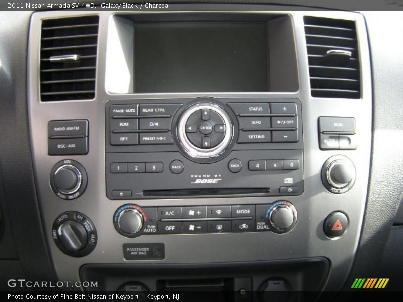 Galaxy Black / Charcoal 2011 Nissan Armada SV 4WD