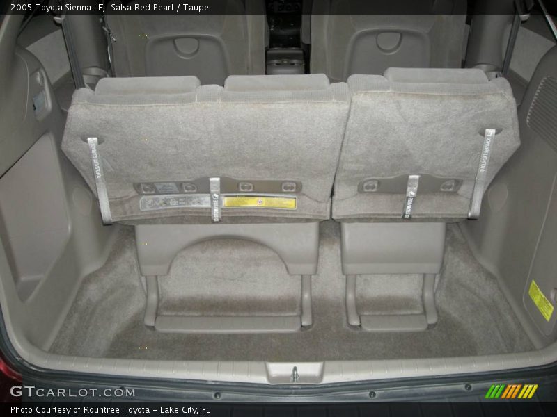 Salsa Red Pearl / Taupe 2005 Toyota Sienna LE