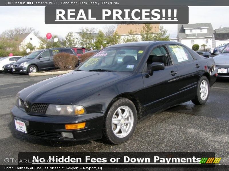 Pendleton Black Pearl / Black/Gray 2002 Mitsubishi Diamante VR-X