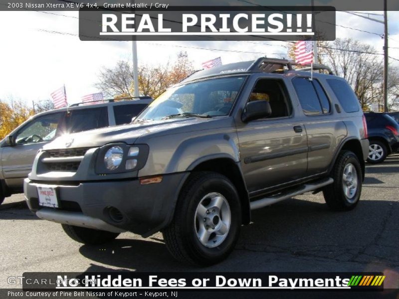 Granite Metallic / Gray 2003 Nissan Xterra XE V6 4x4