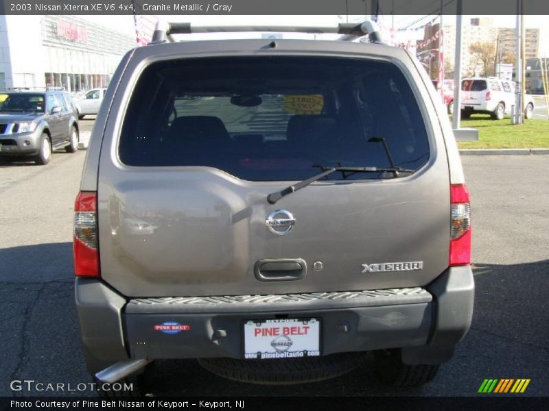 Granite Metallic / Gray 2003 Nissan Xterra XE V6 4x4