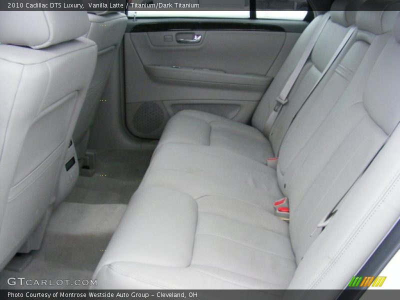 Vanilla Latte / Titanium/Dark Titanium 2010 Cadillac DTS Luxury
