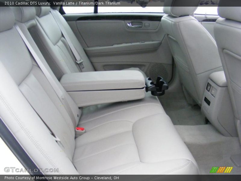Vanilla Latte / Titanium/Dark Titanium 2010 Cadillac DTS Luxury