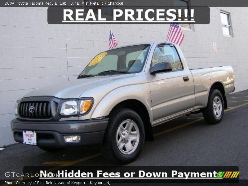Lunar Mist Metallic / Charcoal 2004 Toyota Tacoma Regular Cab