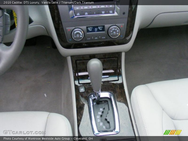 Vanilla Latte / Titanium/Dark Titanium 2010 Cadillac DTS Luxury