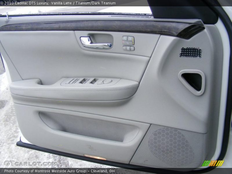 Vanilla Latte / Titanium/Dark Titanium 2010 Cadillac DTS Luxury