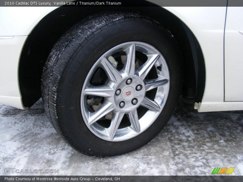 Vanilla Latte / Titanium/Dark Titanium 2010 Cadillac DTS Luxury