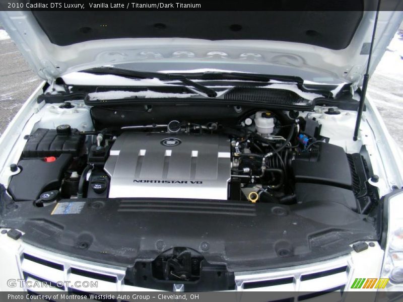 Vanilla Latte / Titanium/Dark Titanium 2010 Cadillac DTS Luxury