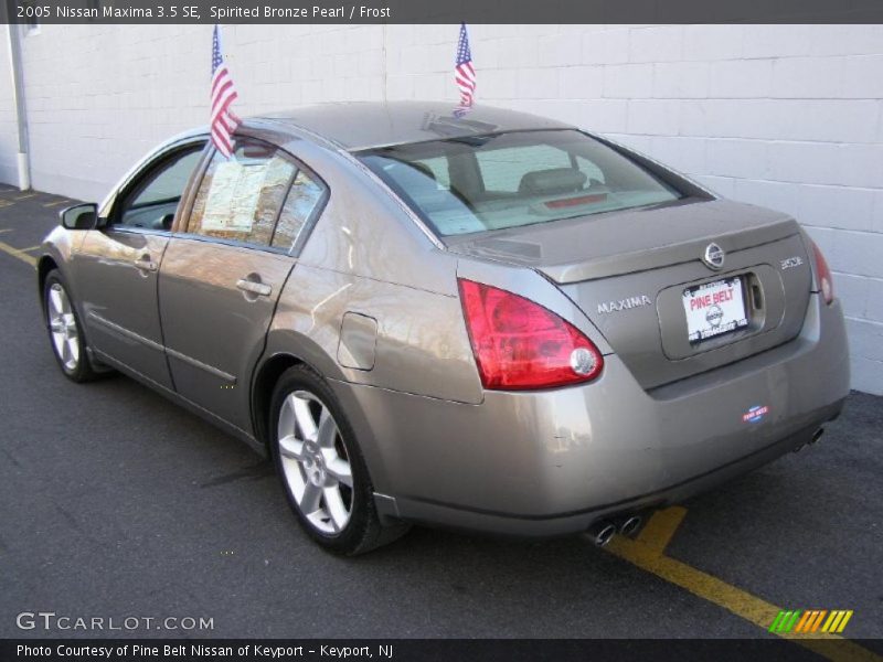 Spirited Bronze Pearl / Frost 2005 Nissan Maxima 3.5 SE
