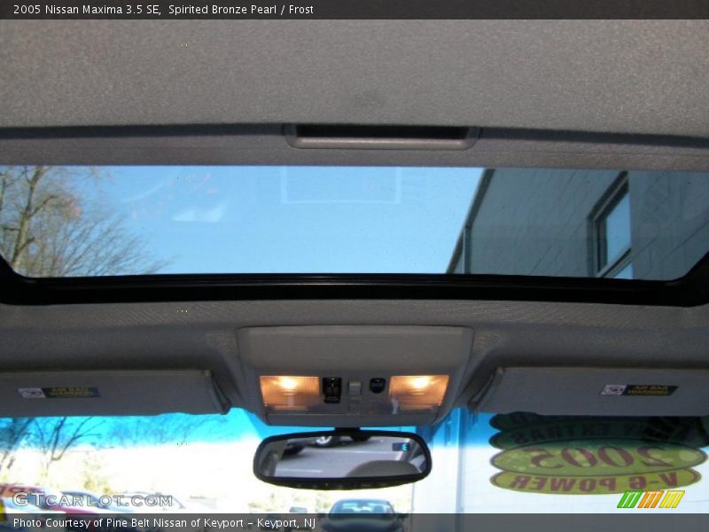 Spirited Bronze Pearl / Frost 2005 Nissan Maxima 3.5 SE