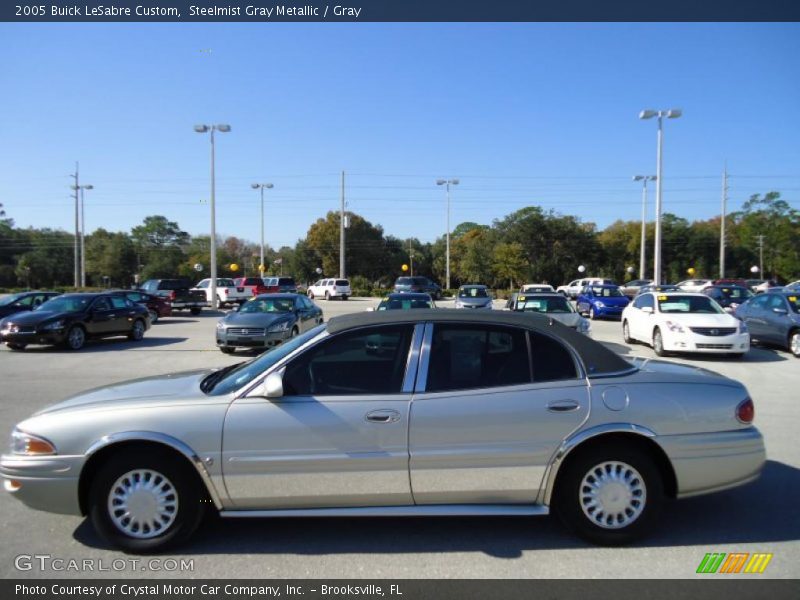 Steelmist Gray Metallic / Gray 2005 Buick LeSabre Custom