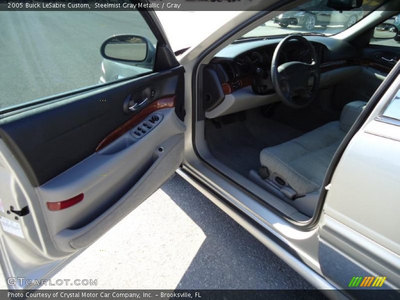 Steelmist Gray Metallic / Gray 2005 Buick LeSabre Custom