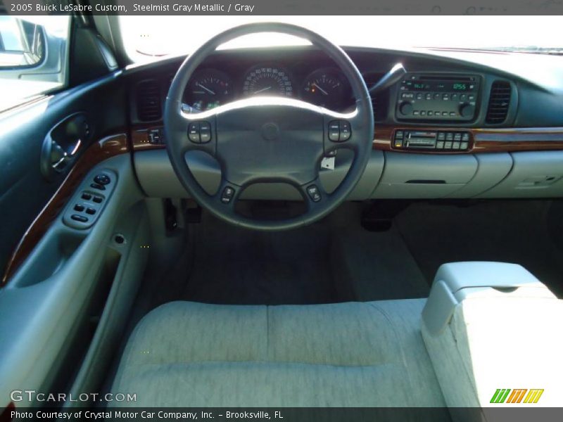 Steelmist Gray Metallic / Gray 2005 Buick LeSabre Custom