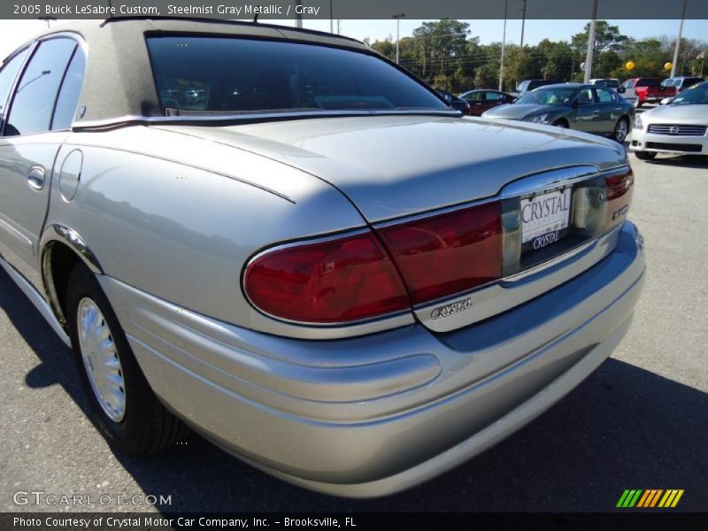 Steelmist Gray Metallic / Gray 2005 Buick LeSabre Custom