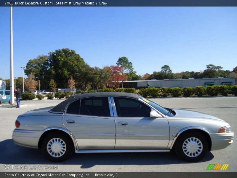 Steelmist Gray Metallic / Gray 2005 Buick LeSabre Custom