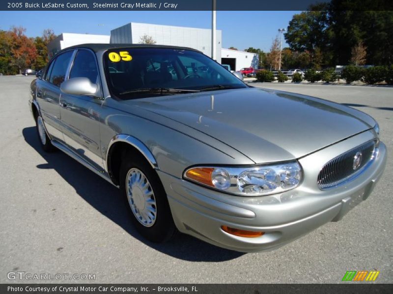 Steelmist Gray Metallic / Gray 2005 Buick LeSabre Custom