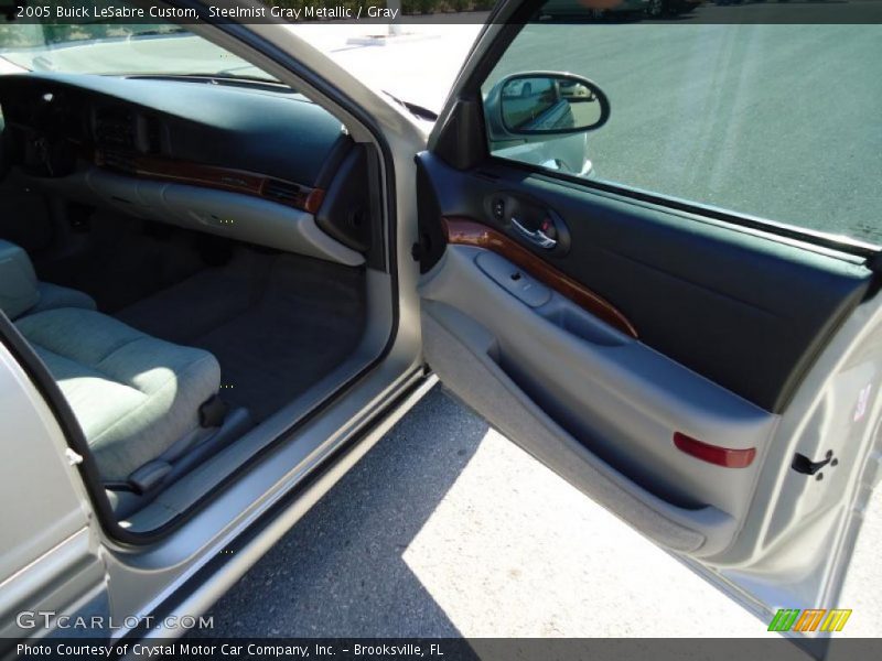 Steelmist Gray Metallic / Gray 2005 Buick LeSabre Custom