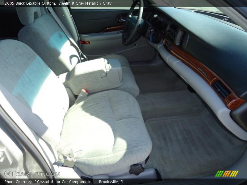 Steelmist Gray Metallic / Gray 2005 Buick LeSabre Custom