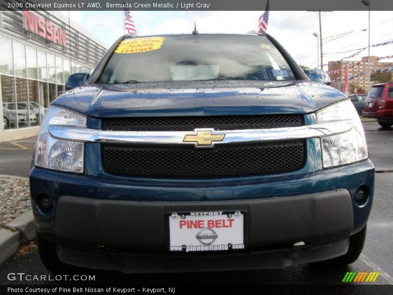 Bermuda Green Metallic / Light Gray 2006 Chevrolet Equinox LT AWD