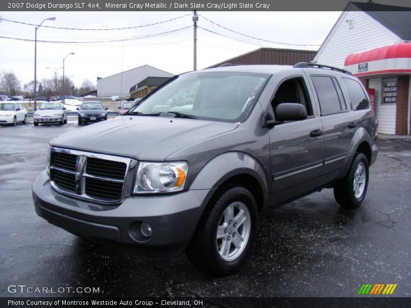 Mineral Gray Metallic / Dark Slate Gray/Light Slate Gray 2007 Dodge Durango SLT 4x4