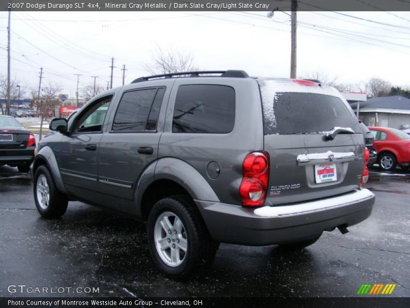 Mineral Gray Metallic / Dark Slate Gray/Light Slate Gray 2007 Dodge Durango SLT 4x4