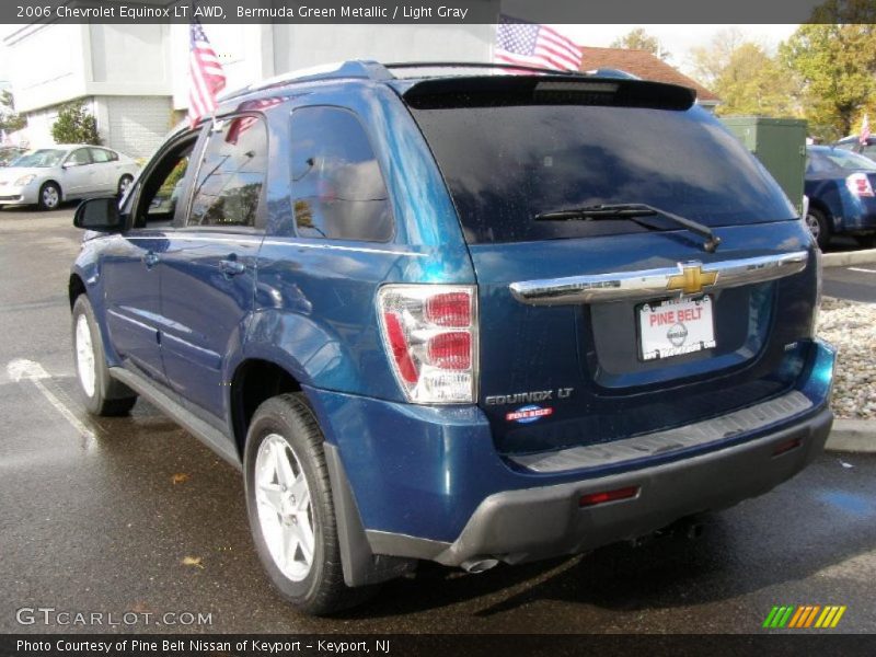Bermuda Green Metallic / Light Gray 2006 Chevrolet Equinox LT AWD
