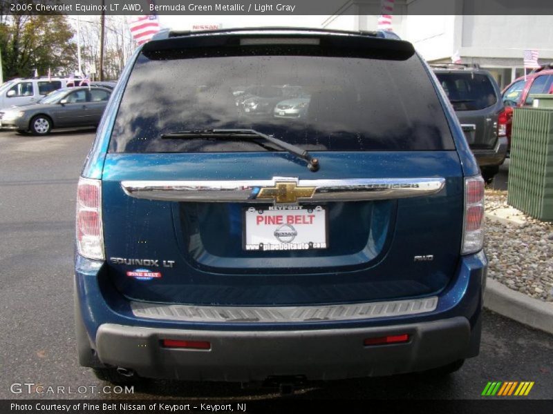 Bermuda Green Metallic / Light Gray 2006 Chevrolet Equinox LT AWD