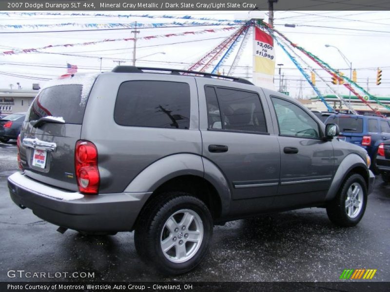 Mineral Gray Metallic / Dark Slate Gray/Light Slate Gray 2007 Dodge Durango SLT 4x4