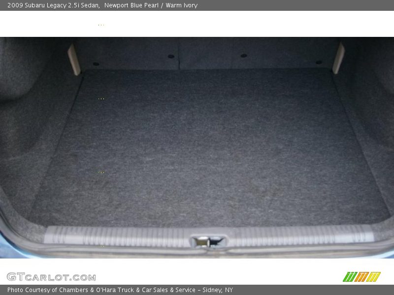Newport Blue Pearl / Warm Ivory 2009 Subaru Legacy 2.5i Sedan