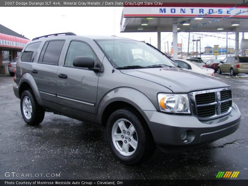 Mineral Gray Metallic / Dark Slate Gray/Light Slate Gray 2007 Dodge Durango SLT 4x4