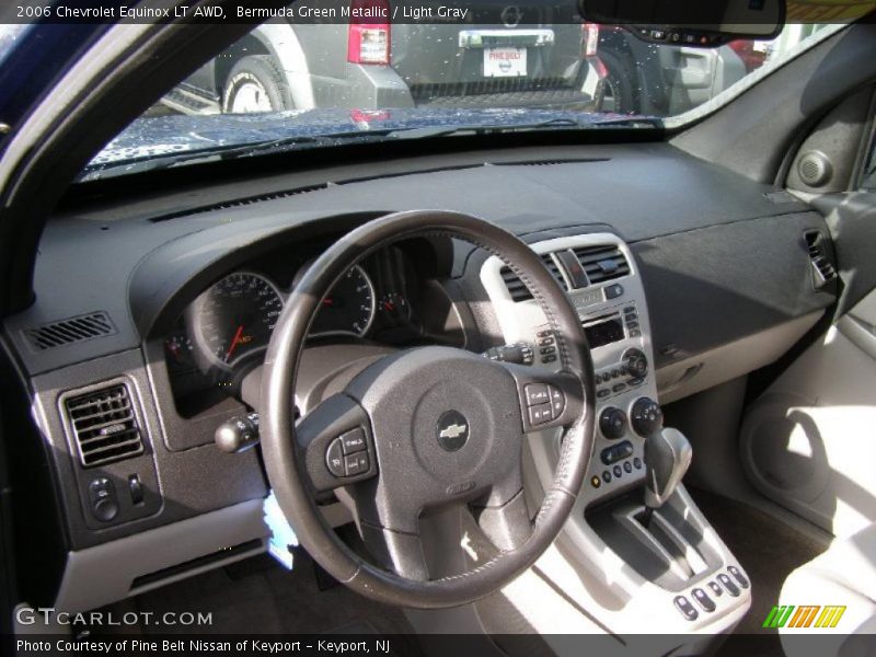 Bermuda Green Metallic / Light Gray 2006 Chevrolet Equinox LT AWD