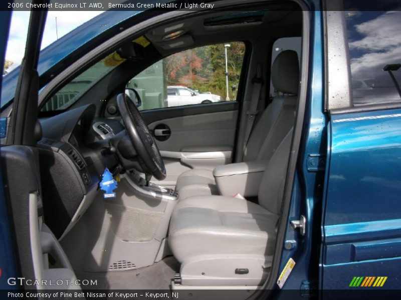 Bermuda Green Metallic / Light Gray 2006 Chevrolet Equinox LT AWD