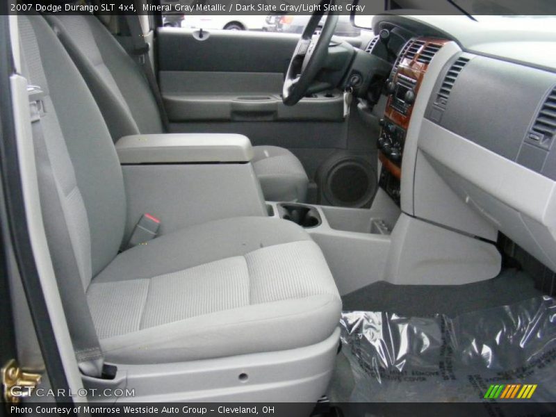 Mineral Gray Metallic / Dark Slate Gray/Light Slate Gray 2007 Dodge Durango SLT 4x4