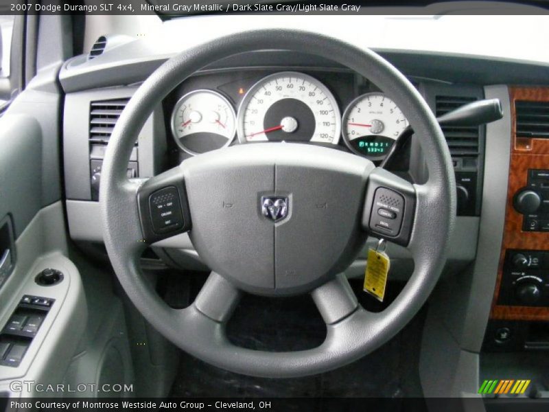 Mineral Gray Metallic / Dark Slate Gray/Light Slate Gray 2007 Dodge Durango SLT 4x4