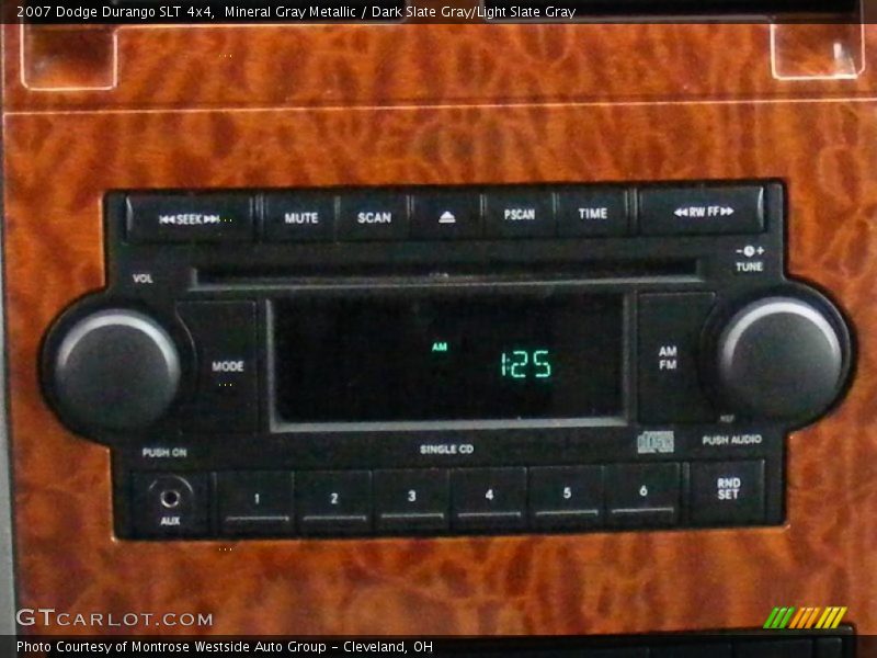 Mineral Gray Metallic / Dark Slate Gray/Light Slate Gray 2007 Dodge Durango SLT 4x4