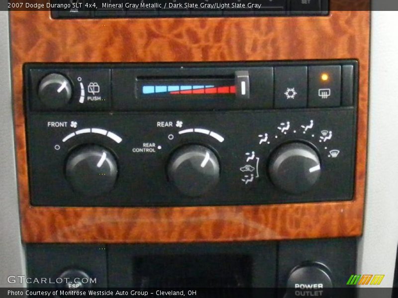 Mineral Gray Metallic / Dark Slate Gray/Light Slate Gray 2007 Dodge Durango SLT 4x4