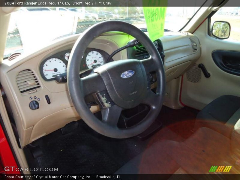 Bright Red / Flint Gray 2004 Ford Ranger Edge Regular Cab