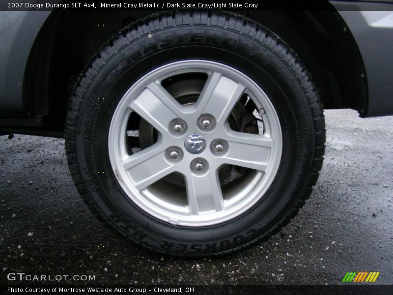 Mineral Gray Metallic / Dark Slate Gray/Light Slate Gray 2007 Dodge Durango SLT 4x4