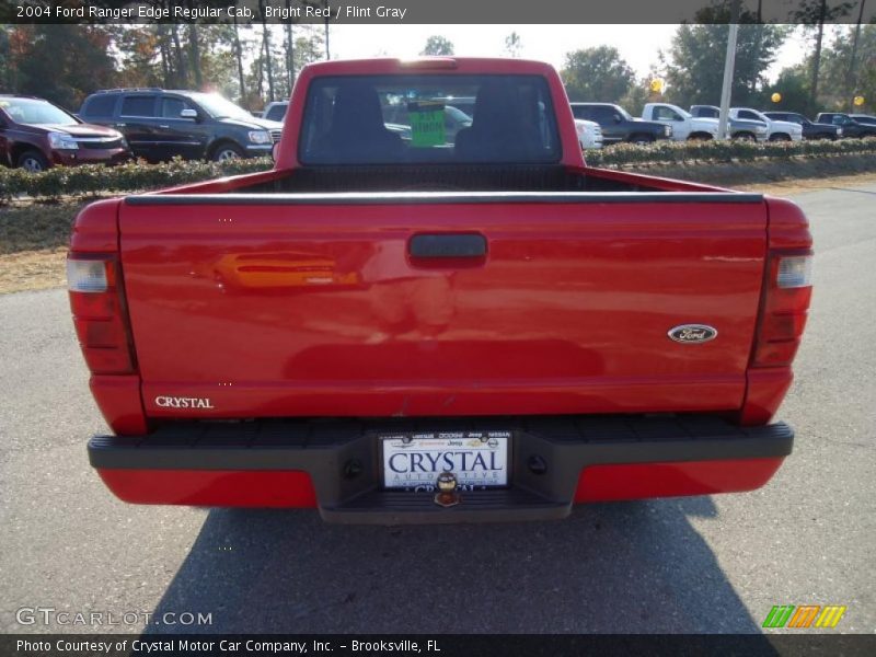 Bright Red / Flint Gray 2004 Ford Ranger Edge Regular Cab
