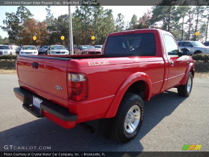 Bright Red / Flint Gray 2004 Ford Ranger Edge Regular Cab