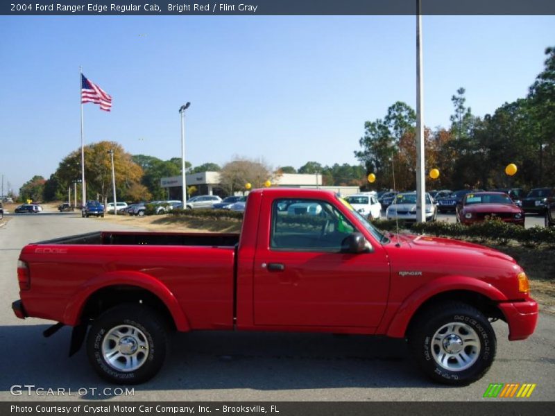 Bright Red / Flint Gray 2004 Ford Ranger Edge Regular Cab