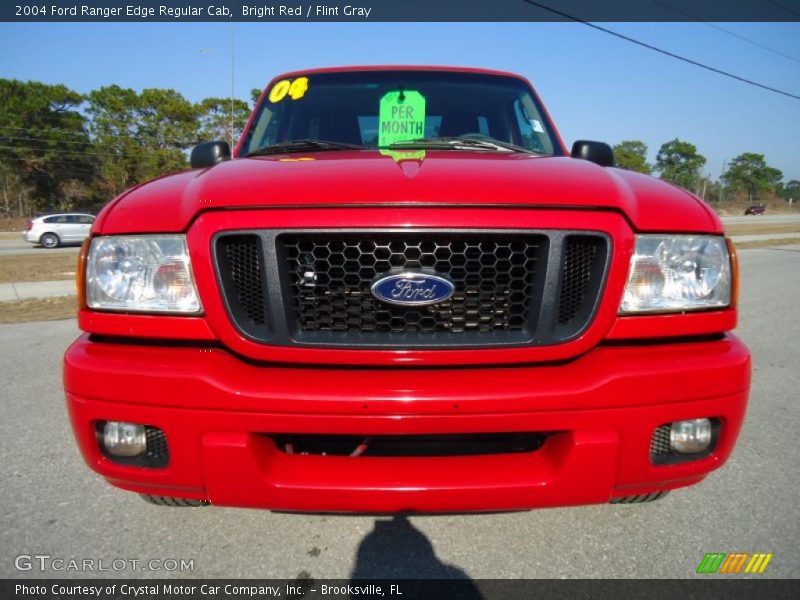 Bright Red / Flint Gray 2004 Ford Ranger Edge Regular Cab