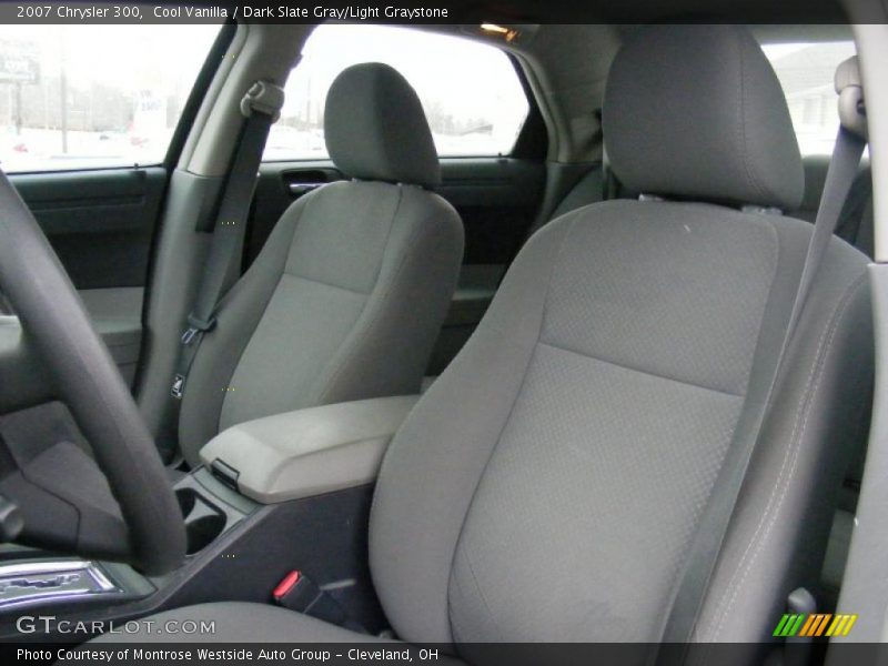Cool Vanilla / Dark Slate Gray/Light Graystone 2007 Chrysler 300
