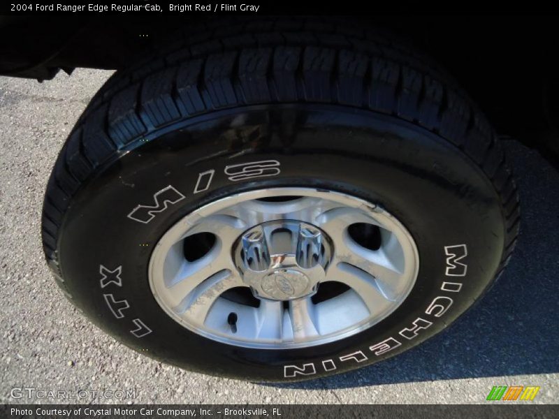 Bright Red / Flint Gray 2004 Ford Ranger Edge Regular Cab