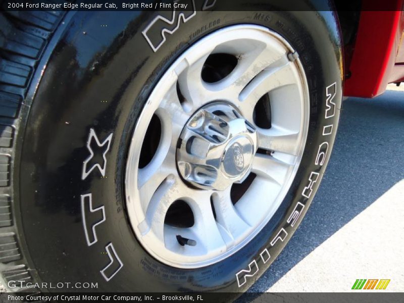 Bright Red / Flint Gray 2004 Ford Ranger Edge Regular Cab